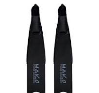MAKO Spearguns 100% Pure Carbon Fiber Freedive Fins (Interchangeable  Blades) (10-11, Stiffness: Medium)