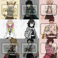 demon slayer kimetsu no yaiba pillars hashiras anime hinh ảnh dễ thương