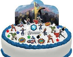 Order avengers cake from ferns n petals which has great collection of avengers birthday cake in dubai for different occasions. Avengers Cake Toppers Shop Avengers Cake Toppers Online