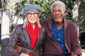 Diane Keaton talks about living in New York, Morgan Freeman, and the eye  candy in 'Magic Mike'