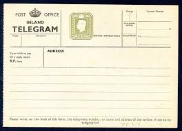 Kgvi Tp27 9d Post Office Telegram Form Digital Art Beginner Journal Cards Old Paper