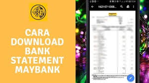 Wan widget 3 years ago. Cara View Dan Download Bank Statement Maybank2u Youtube