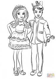 Select from 35450 printable crafts of cartoons, nature, animals, bible and many more. Audrey Descendants Coloring Pages Scenery Mountains