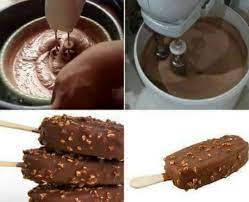 Siapkan blender kemudian masukan semua bahan tadi kedalam blender dan putar hingga sebati dan kembang atau selama lebih kurang 10 minit. Resipi Aiskrim Coklat Sama Macam Magnum Siap Bersalut Kacang Rugi Tak Cuba Keluarga
