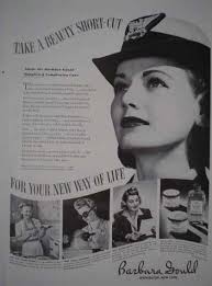 Barbara Gould Makeup AND Wimbledon hats more, Popover Lord and Taylor and Slimtite Western underwear (1943). # | » via | buy - mvohcnnnlqa8tr