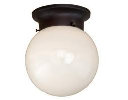 Currently, the best flush mount ceiling light is the lithonia lighting contractor select. Patriot Lighting Globe 1 Light Flush Mount Ceiling Light At Menards