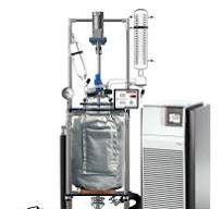 Ai 50L Single or Dual Jacketed Glass Reactor w/ Chiller & Welch Pump