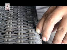 Folding design allows you to save a lot of space; How To Fix The Peel Off Broken Weaving Of The Chair Youtube
