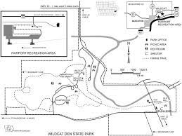 Wildcat Den Trail Map Trail Maps Wiki / Iowa-Muscatine County-Wildcat Den State Park