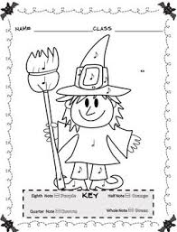 Music Coloring Sheets Halloween Color By Note Music Coloring Sheets Halloween Music Activities Halloween Music