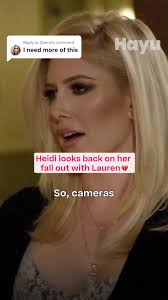 Replying to @Zeena Will never tire of hearing about Heidi and Lauren’s very  complicated relationship. #TheHills #VeryCavallari #RealityTV #Hayu