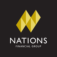 Nations Financial Group Logo Designed By Circle S Studio Logo Design Logo Design Financial Logo Finance Logo
