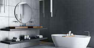 Dans une salle de bain moderne, tout est permis et la couleur s'invite sans problème dans cet peintures, meubles, carrelages se déclinent dans différentes tonalités pour vous aider à créer. Photos Deco Idees De Carrelage De Salle De Bain Diaporama Photo