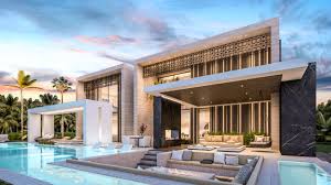 Dubai 179 Dubai Uae B8 Architecture And Design Studio In 2020 Modern House Facades Big Modern Houses Modern Style House Plans