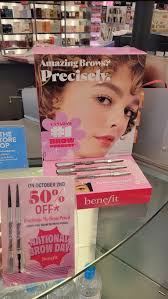 Good brows = good mood 💕 On October 2 get your fave Precisely, My Brow  Pencil for 50% OFF 🎉,  Don’t miss National Brow Day your brows deserve  Benefit 💖, #BenefitBrows#NationalBrowDay#PreciselyMyBrow