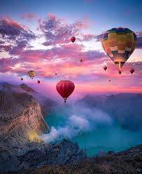 Hot Air Balloons In Indonesia Balloons Photography Nature Air Balloon