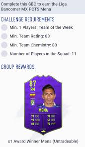 By using this website, you agree to our use of cookies. Fifa 19 Sbc Angel Mena Liga Mx Poty 2019 Available Requirements Fifaultimateteam It Uk