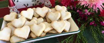 Beat in the egg yolks, lemon zest, lemon juice and vanilla. German Lemon Heart Cookies Traditional Christmas Cookies