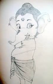 Baby Krishna With Cow Drawing Zona Ilmu 2 Greeting card for krishna birthday. baby krishna with cow drawing zona ilmu 2