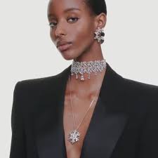 swarovski snowflake pin