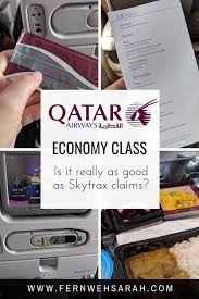 Review On Qatar Airways Economy Class Is It Really Best In Class Fernwehsarah In 2020 Qatar Airways Economy Qatar Airways Business Class