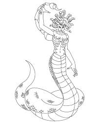 Displaying 3 medusa printable coloring pages for kids and teachers to color online or download. Medusa The Demon Of Tartarus Coloring Page Netart