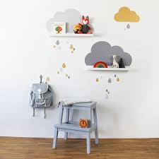 Wolken Wandtattoo Fur Ikea Bilderleiste Grau Wandtattoo Kinderzimmer Kinder Zimmer Babyzimmer Wandgestaltung