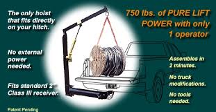 Maybe you would like to learn more about one of these? Hitchhoist Portable Truck Crane