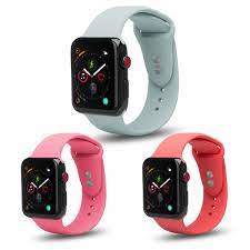 Check out our apple watch bands 40mm selection for the very best in unique or custom, handmade pieces from our watch bands & straps shops. Spycase 3 Pack Bundle Deal Apple Watch Replacement Bands 40mm 38mm Soft Silicone Wristband For Iwatch Apple Watch Series 1 2 3 4 5 6 Se Nike Mint Pink Peach Walmart Com Walmart Com
