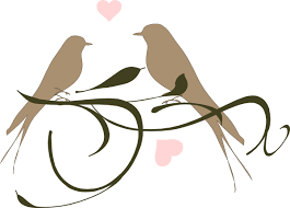 Wedding Love Birds Clip Art Clipart Free Clipart Silhouette Clip Art Clip Art Bird Clipart
