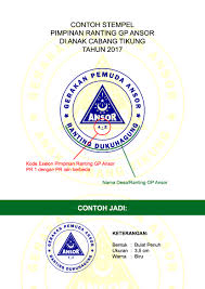 Maybe you would like to learn more about one of these? Gp Ansor Tikung Contoh Stempel Gp Ansor