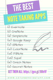 Among many applications that most people use periodically, notes and notebook apps might be one of the least appreciated by users. Save Anything That Crosses Your Mind And Store All Useful Information With The Best Free Android Note Taking App School Study Tips Android Notes School Notes
