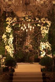 Beautiful Branches Arch Garden Wedding With Images Indoor Garden Wedding Garden Weddings Ceremony Garden Wedding Ceremony Arch