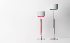 adjustable floor lamps using a screw mechanism screw me by jonathan rowell icff13 lamp adjustable floor lamp design