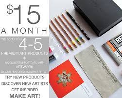Art Box Subscription Art Subscription Box Art