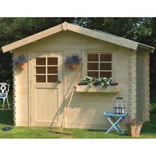 Abri De Jardin Sologne 8 88m En Bois Massif 28mm Solid