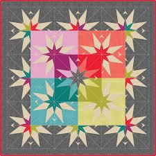 Quilters love their quilts.so much so that they will show them off anyway they can! Country Star Barn Quilt Pattern Purple Daisies Quilting