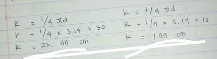 Phi adalah panjang keliling lingkaran yang berdiameter 1 satuan. Berapa Keliling 1 4 Lingkaran Jika Jari Jarinya 15cm Dan 5 Cm Brainly Co Id