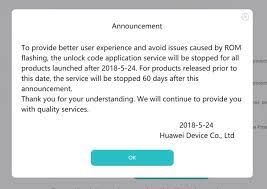 》then connect connect phone in fastboot mode (oem unlock must be enable) Huawei S Bootloader Unlock Service Is Being Shut Down Gsmarena Com News