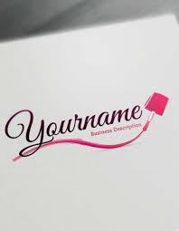 Create Your Own Nail Salon Logo Free With Nails Logo Maker Salon Logo Design Nail Logo Logo Design Free