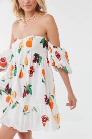 Currently Trending Fruit Prints Following Sunshine Mini Dress Urban Dresses Sequin Mini Dress