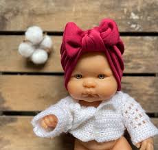 paula” Winter Turban With Its Pretty Fleece Jersey From Birth to Adult