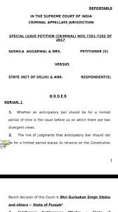 Any other order which the court. Utkarsh Anand On Twitter Does Anticipatory Bail Have An Expiry Date Or Is It Till The Trial Is Over Faced With Conflicting Views In Previous Judgments A Three Judge Bench On Tuesday Referred