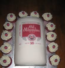Old Milwaukee Beer Can Cake Beer Can Cakes Milwaukee Beer Recipes