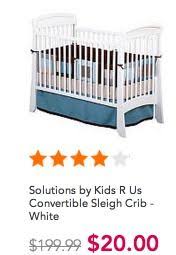 Toys R Us Clearance 90 Off Cribs Only 20 Reg 220 Changing Tables 10 Dressers Only 50 More Cribs Changing Table Kids R Us