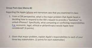 Simply turn your handset on and type the code in … Solved Group Post Class Memo 2 Regarding The Apple Iphone Chegg Com