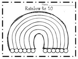 The Littlest Scholars Ways To Make 5 And 10 Rainbows Of Fun Kinder Math Homeschool Math First Grade Math