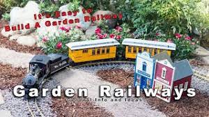 G scale model train garden trestle custom 12 inch set of 10. Build A Garden Railway It S Easy Youtube