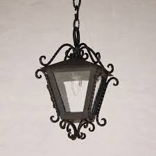 598 vintage made in spain 108 glass. Mexican Style Hanging Light Spanish Style Light Iron Light Spanish Revival Lighting