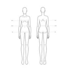 Download female body outline and use any clip art,coloring,png graphics in your website, document or presentation. Human Body Front Back Outline Vector Images Over 240